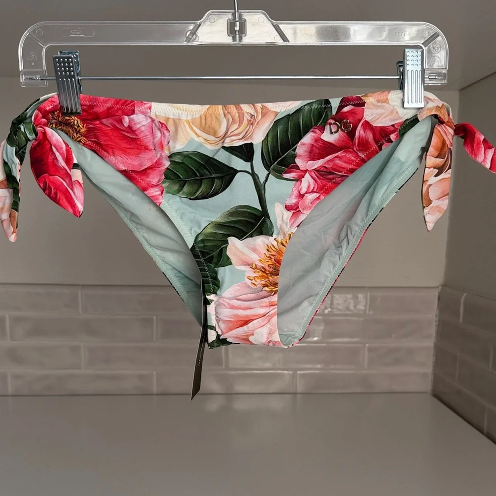 Dolce & Gabbana Multicolor Floral Bikini Top - Picture 4 of 12